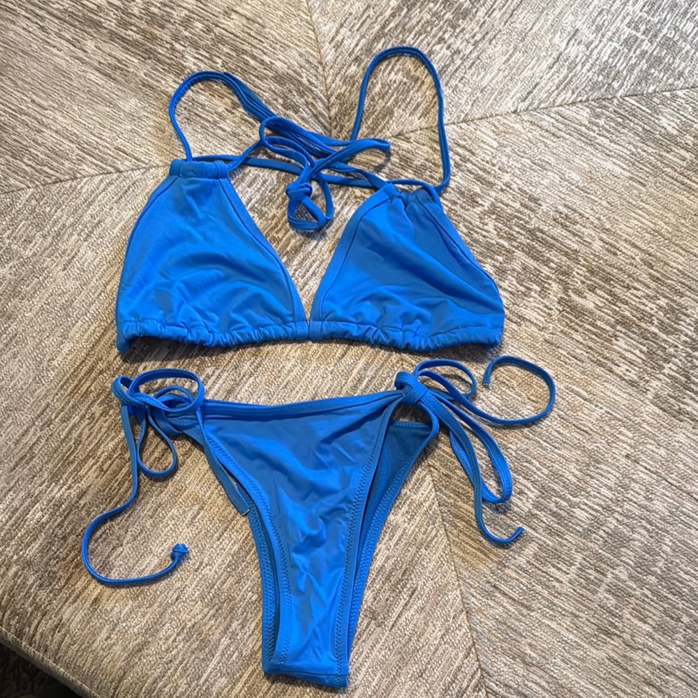 Blue Bikini Set